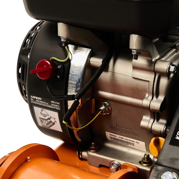 ZAGĘSZCZARKA DO GRUNTU SPALINOWA UBIJAK LONCIN 7HP 60KG Z GUMĄ