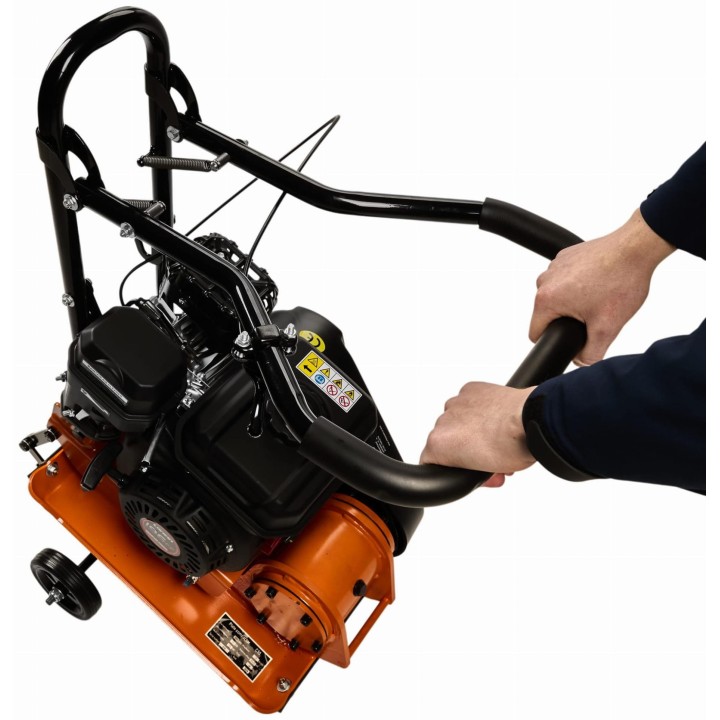 ZAGĘSZCZARKA DO GRUNTU SPALINOWA UBIJAK LONCIN 7HP 60KG Z GUMĄ