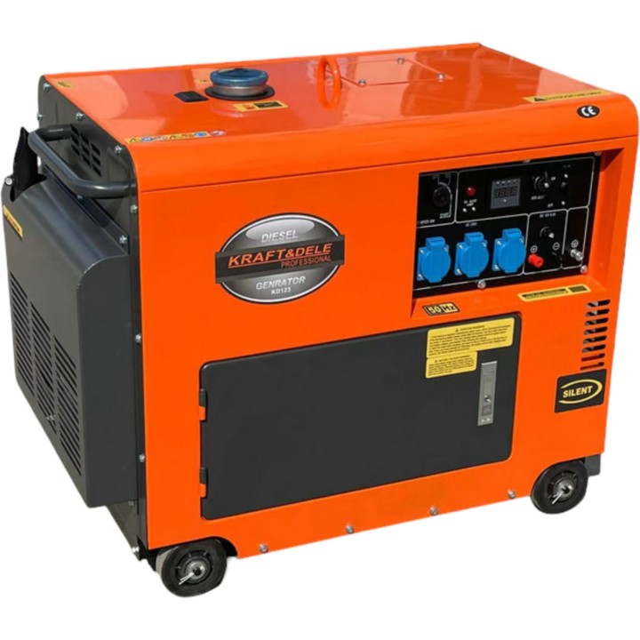 AGREGAT PRĄDOTWÓRCZY GENERATOR PRĄDU 7000W 230V 1FAZOWY AUTO START AKU ATS