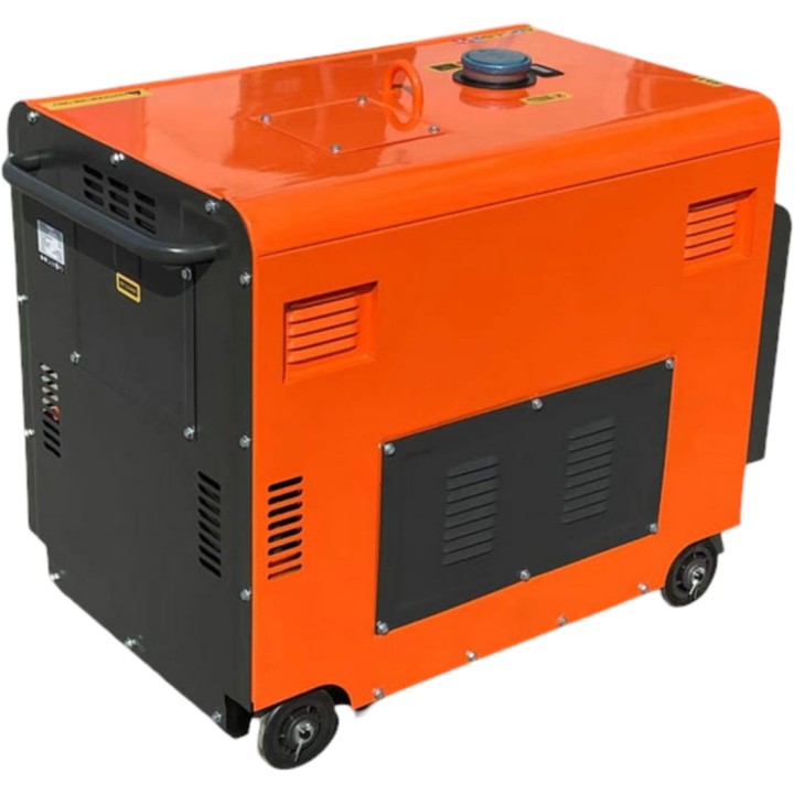 AGREGAT PRĄDOTWÓRCZY GENERATOR PRĄDU 7000W 230V 1FAZOWY AUTO START AKU ATS