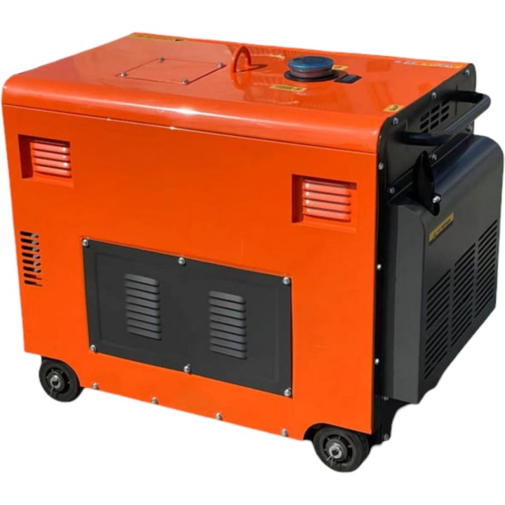 AGREGAT PRĄDOTWÓRCZY GENERATOR PRĄDU 7000W 230V 1FAZOWY AUTO START AKU ATS