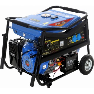 Agregat prądotwórczy generator prądu jednofazowy 5000W 12/230V benzyna