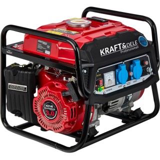 Agregat prądotwórczy generator prądu jednofazowy przenośny 1500W 12/230V