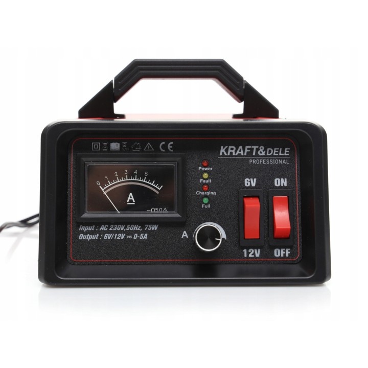 PROSTOWNIK MIKROPROCESOROWY AKUMULATOROWY 6V/12V