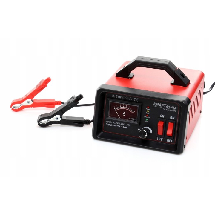 PROSTOWNIK MIKROPROCESOROWY AKUMULATOROWY 6V/12V