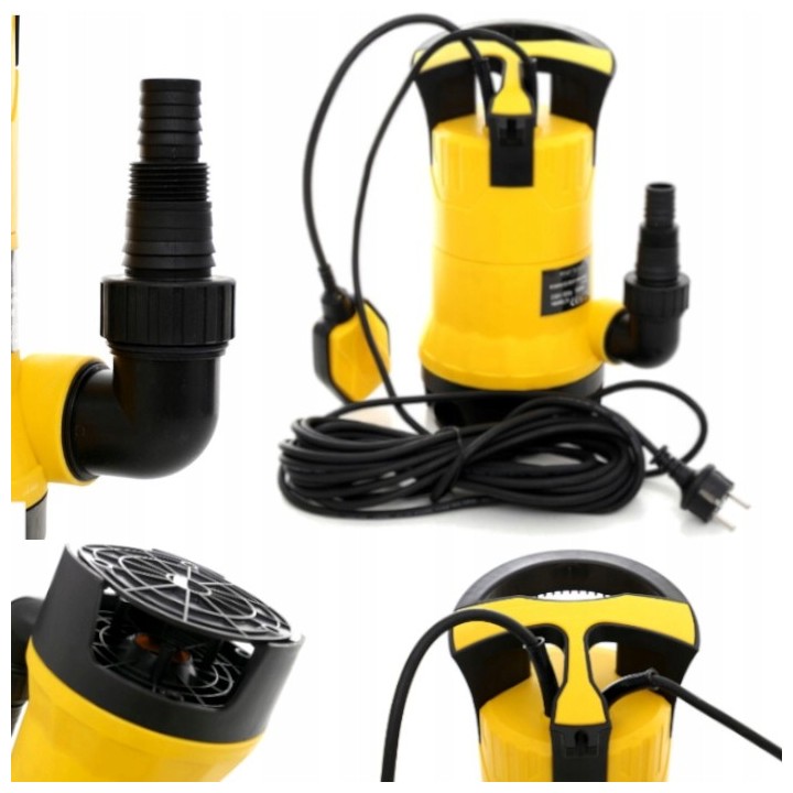 POMPA DO SZAMBA WODY BRUDNEJ CZYSTEJ 1650W