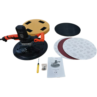 Zacieraczka szlifierka do zacierania tynków tynku 1050W + pady