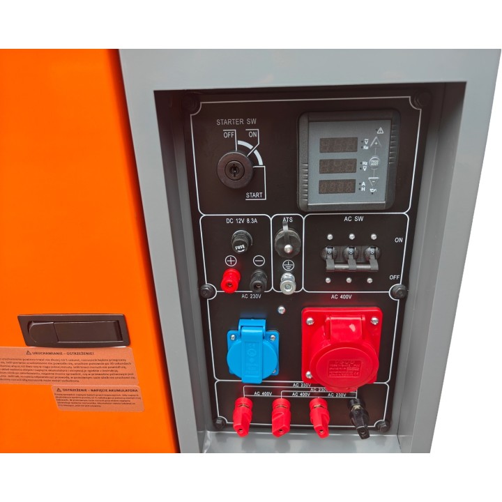 Agregat prądotwórczy trójfazowy generator prądu ON DIESEL 14/15,5 kW 400V