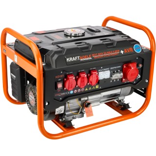 Agregat prądotwórczy przenośny generator prądu 3500W 12-380V trójfazowy