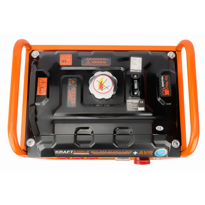 Agregat prądotwórczy przenośny generator prądu 3500W 12-380V trójfazowy