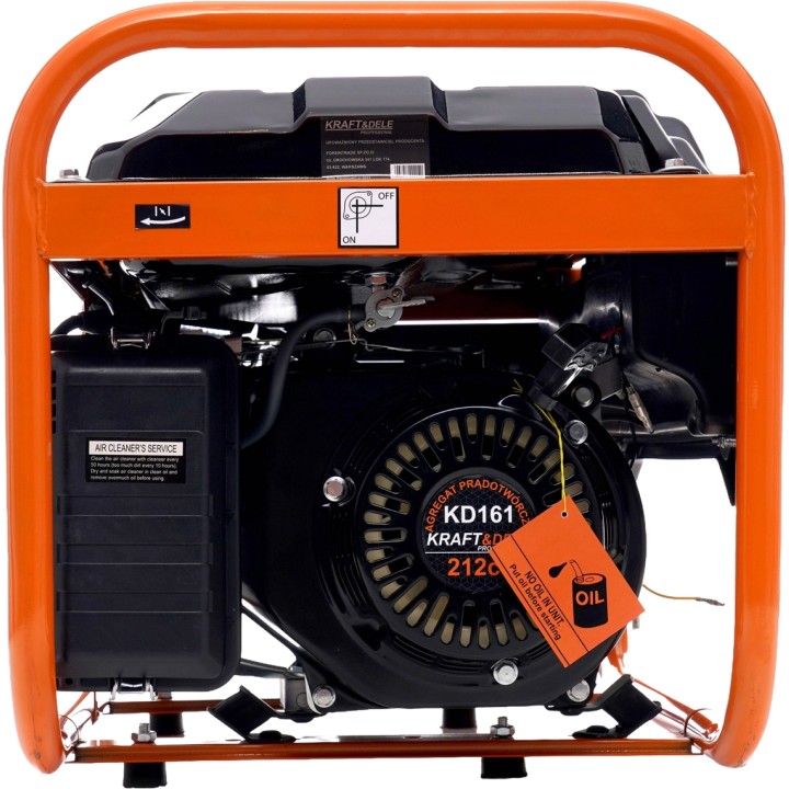 Agregat prądotwórczy przenośny generator prądu 3500W 12-380V trójfazowy