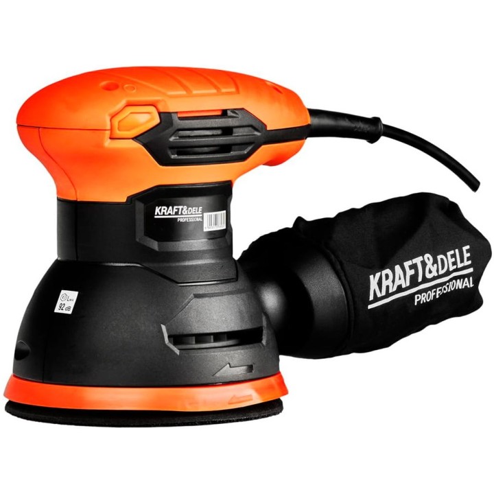 Szlifierka mimośrodowa 1100W elektryczna 125mm + worek