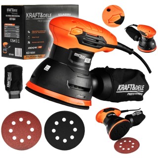 Szlifierka mimośrodowa 1100W elektryczna 125mm + worek