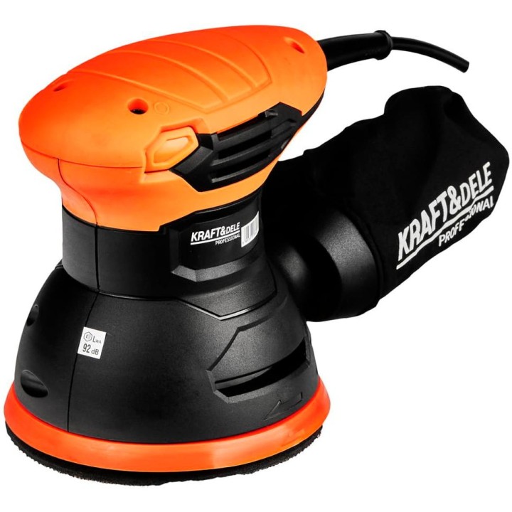 Szlifierka mimośrodowa 1100W elektryczna 125mm + worek