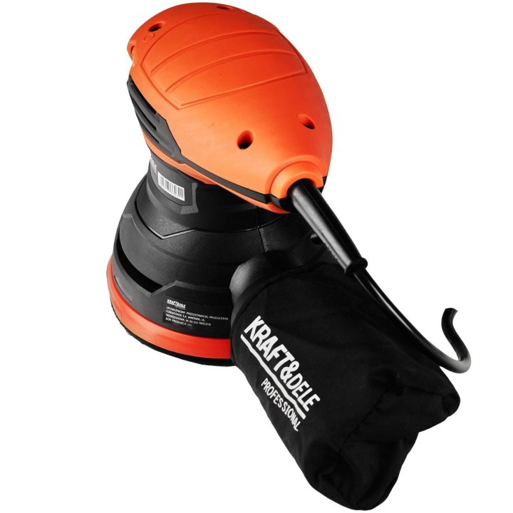 Szlifierka mimośrodowa 1100W elektryczna 125mm + worek