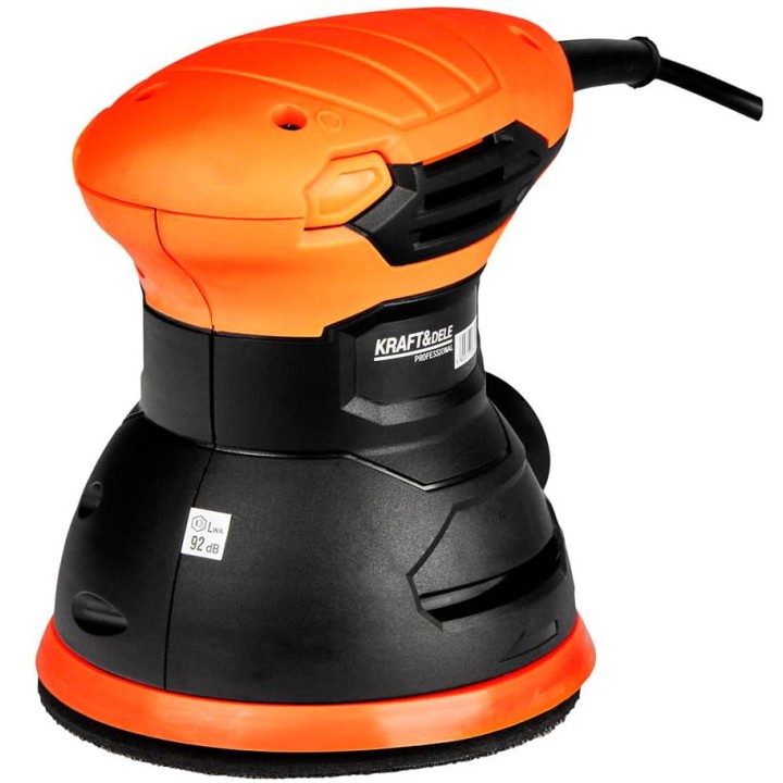 Szlifierka mimośrodowa 1100W elektryczna 125mm + worek