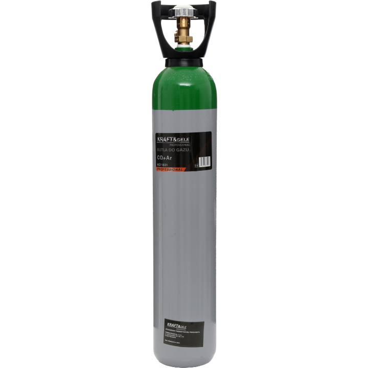 BUTLA GAZOWA DO MIESZANKI SPAWARKI AR CO2 PUSTA 8L ARGON MIG MAG