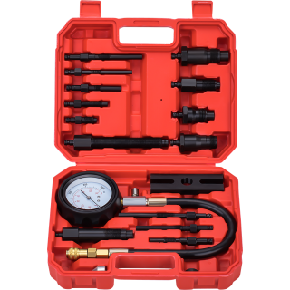 TESTER MIERNIK CIŚNIENIA SPRĘŻANIA - KOMPRESJI - DIESEL 0-70 BAR MAX FULL