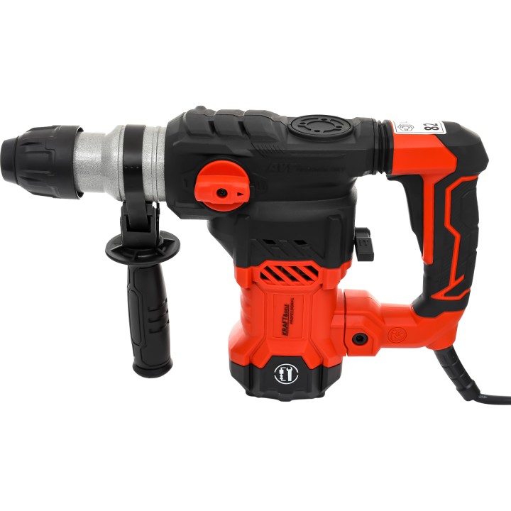 Młot udarowy 2700W 850rpm młotowiertarka + dłuta wiertła walizka