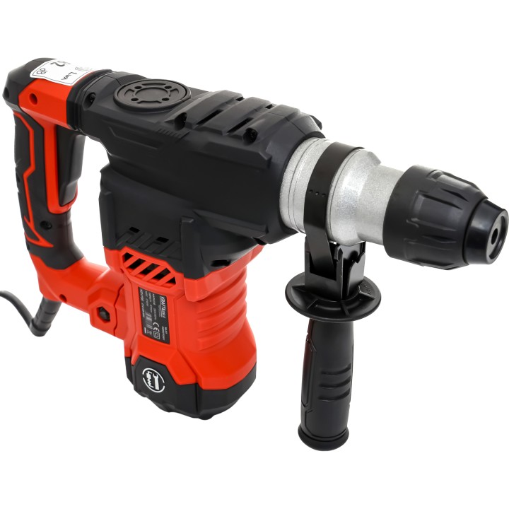 Młot udarowy 2700W 850rpm młotowiertarka + dłuta wiertła walizka