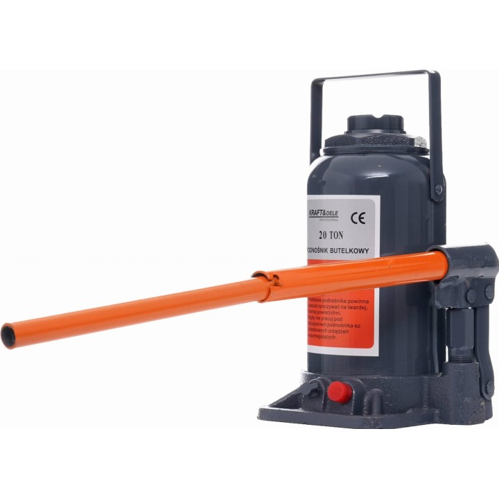 Podnośnik butelkowy 20T 235-445mm HYDRAULICZNY LEWAREK SŁUPKOWY