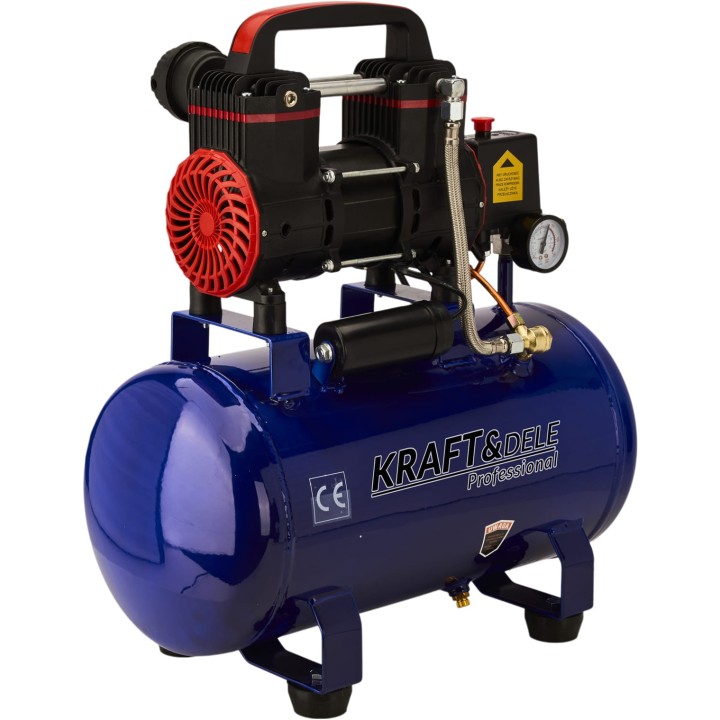 Kompresor Bezolejowy mała Sprężarka powietrza 24L 1390W 220L/MIN