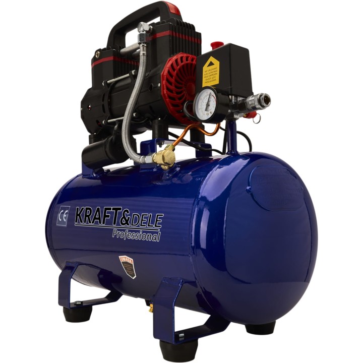 Kompresor Bezolejowy mała Sprężarka powietrza 24L 1390W 220L/MIN