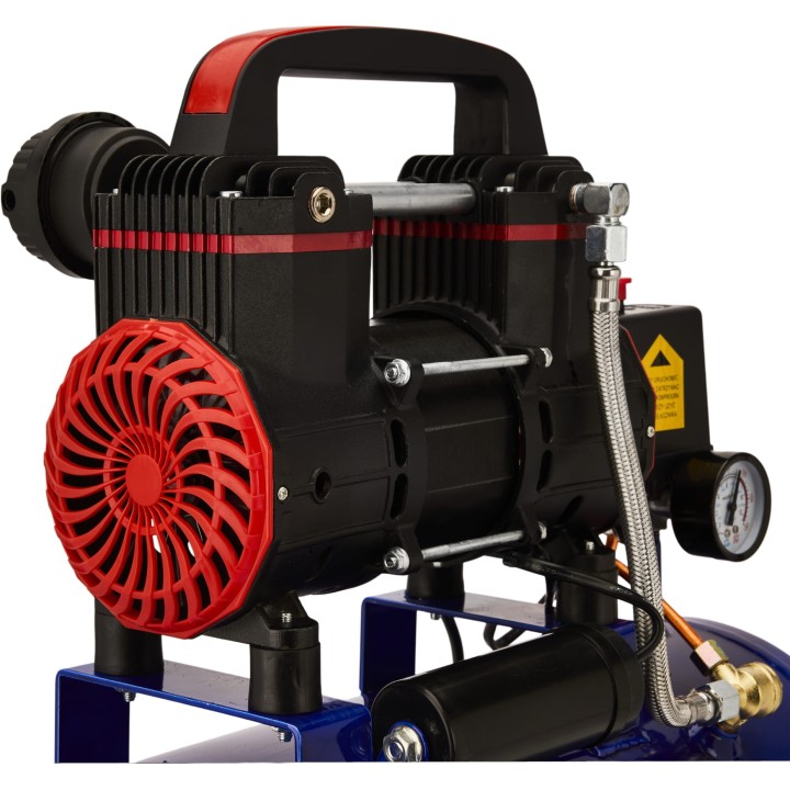 Kompresor Bezolejowy mała Sprężarka powietrza 24L 1390W 220L/MIN