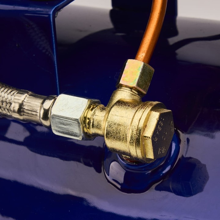 Kompresor Bezolejowy mała Sprężarka powietrza 24L 1390W 220L/MIN