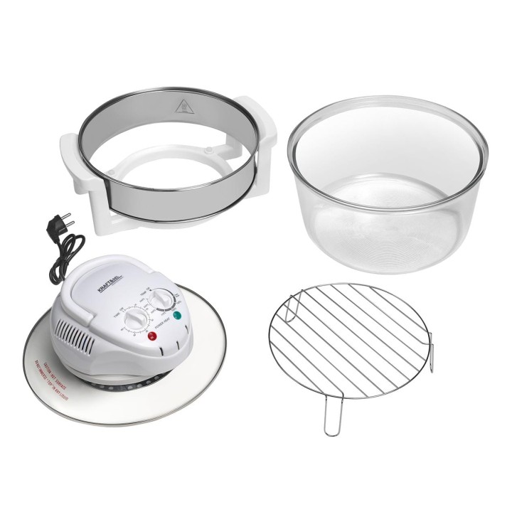 KOMBIWAR PIEC HALOGENOWY MINI PIEKARNIK GARNEK ELEKTRYCZNY 18L 1500W 250°C