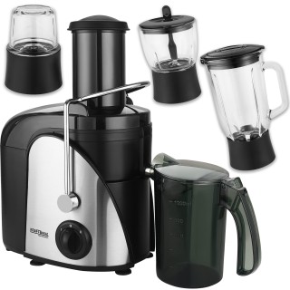 Sokowirówka 3w1 blender młynek mikser 1500W + akcesoria