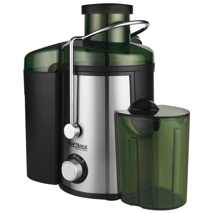 Sokowirówka wyciskarka do soków 1600W 450ml srebrny/szary