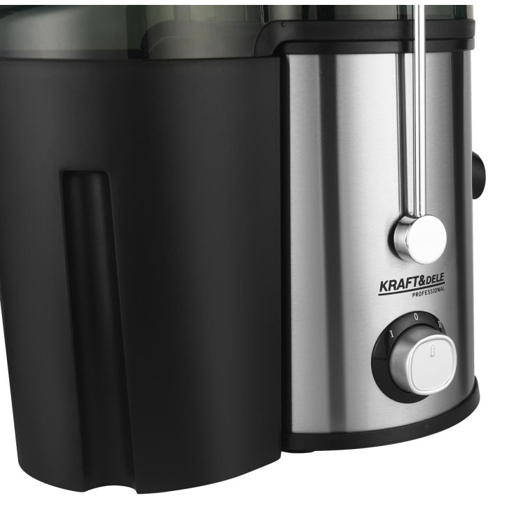 Sokowirówka wyciskarka do soków 1600W 450ml srebrny/szary