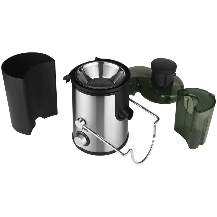 Sokowirówka wyciskarka do soków 1600W 450ml srebrny/szary