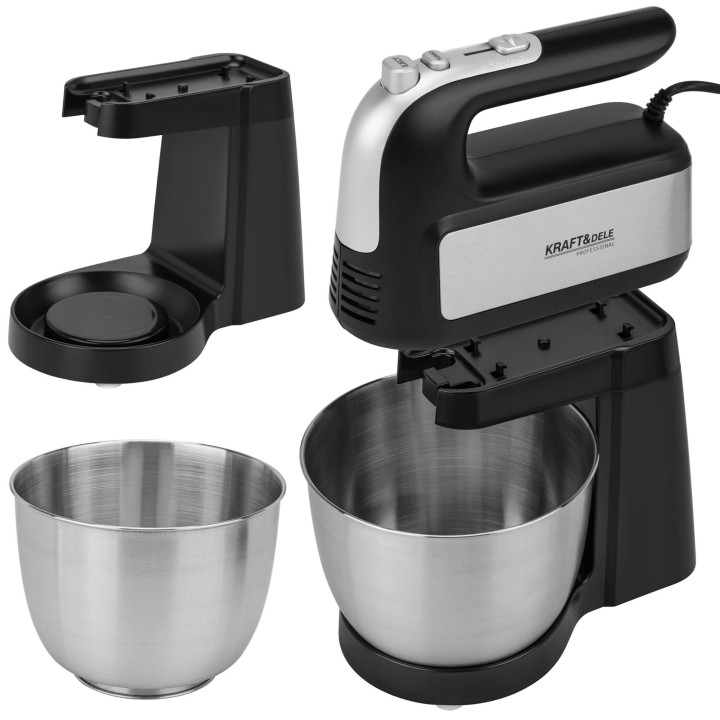 MIKSER KUCHENNY ROBOT RĘCZNY Z MISĄ 1000W 4,5L SOLIDNY