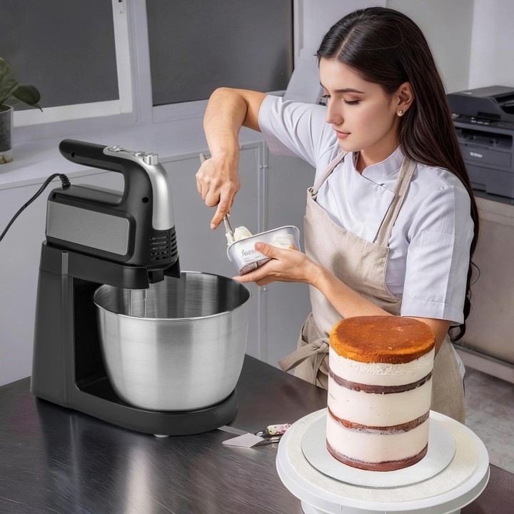 MIKSER KUCHENNY ROBOT RĘCZNY Z MISĄ 1000W 4,5L SOLIDNY