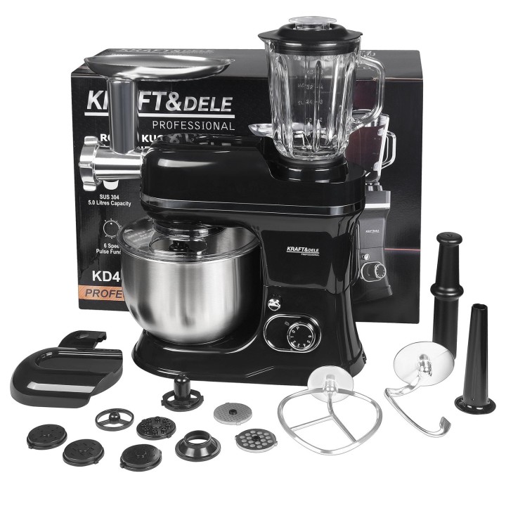 Robot kuchenny mikser planetarny z misą blender maszynka do mięsa 5l max 3000W