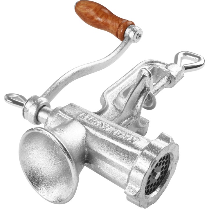 Maszynka ręczna do mielenia mięsa rozm.5 + stika + lejki