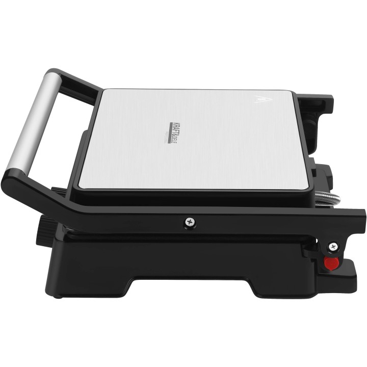 Grill elektryczny opiekacz 2400W + tacka na tłuszcz 29x24cm