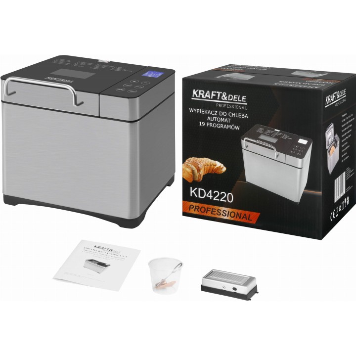Wypiekacz automat do chleba - 19 programów 1kg