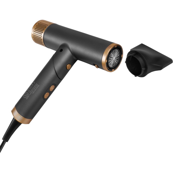 Suszarka do włosów 2200W + nasadki końcówki do loków 3 tryby
