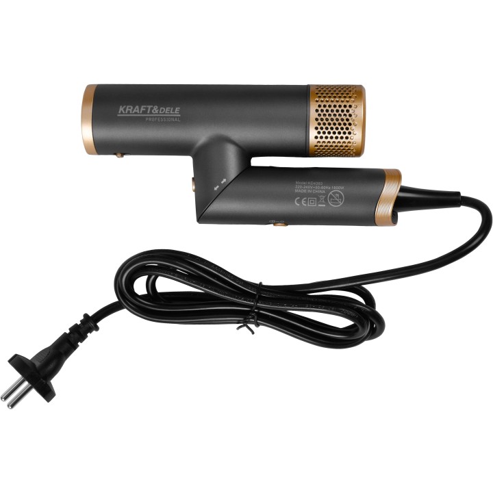 Suszarka do włosów 2200W + nasadki końcówki do loków 3 tryby