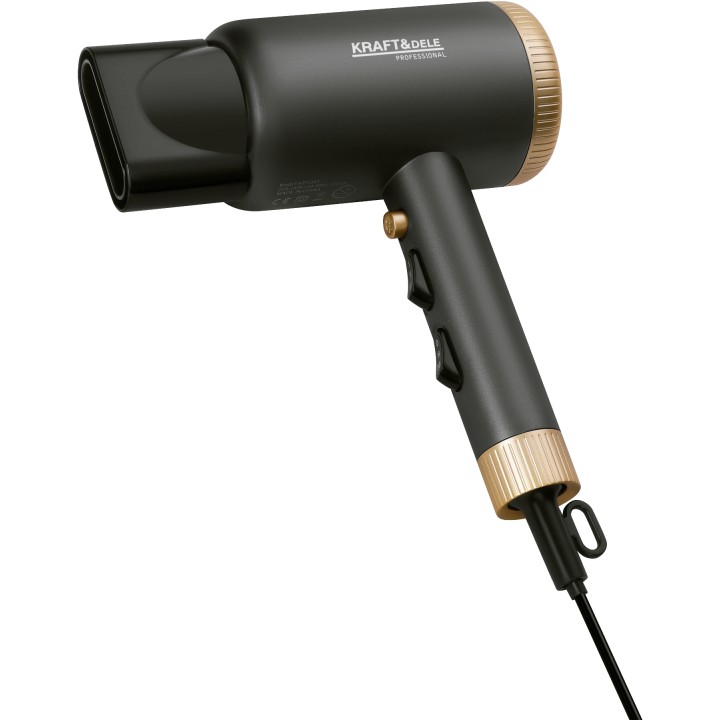 Suszarka do włosów 2200W 2 tryby, 3 poziomy + nasadka