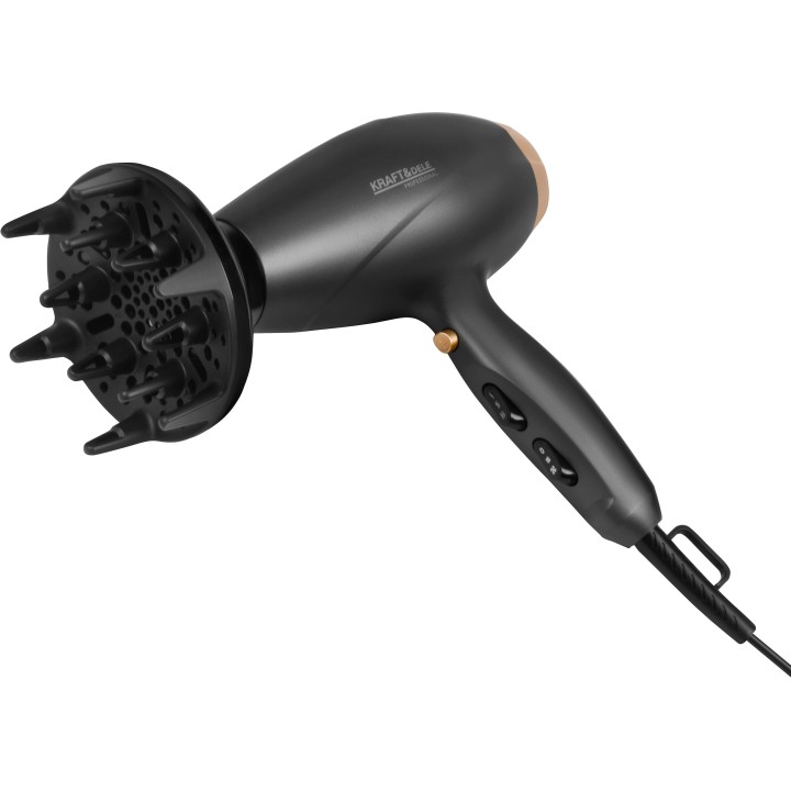 Suszarka do włosów 2400W 2 tryby + dyfuzor koncentrator