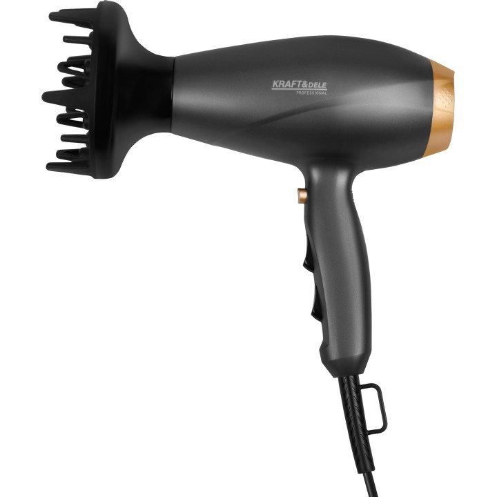 Suszarka do włosów 2400W 2 tryby + dyfuzor koncentrator