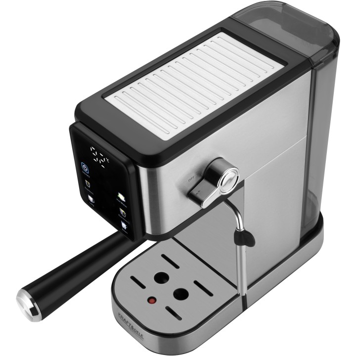 Ekspres do kawy ciśnieniowy kolbowy 1500W 20bar + spieniacz