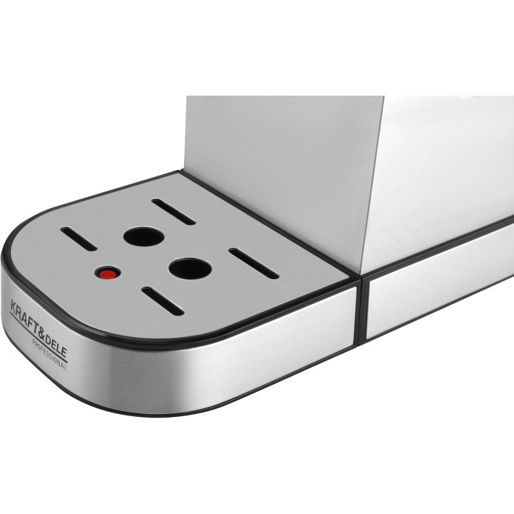 Ekspres do kawy ciśnieniowy kolbowy 1500W 20bar + spieniacz