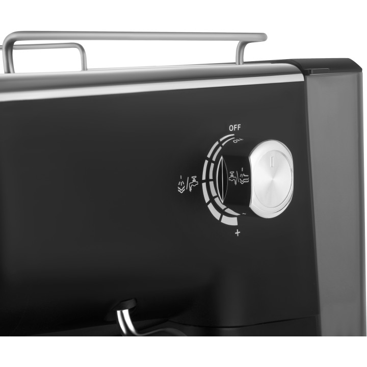 Ekspres do kawy ciśnieniowy kolbowy 1500W + spieniacz