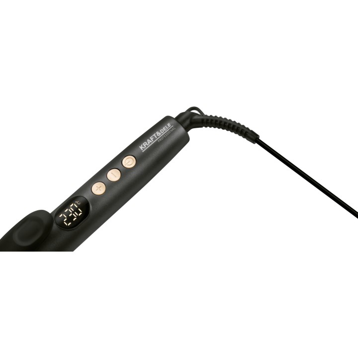Prostownica-lokówka do włosów z regulacją 90W 2w1 120-230st