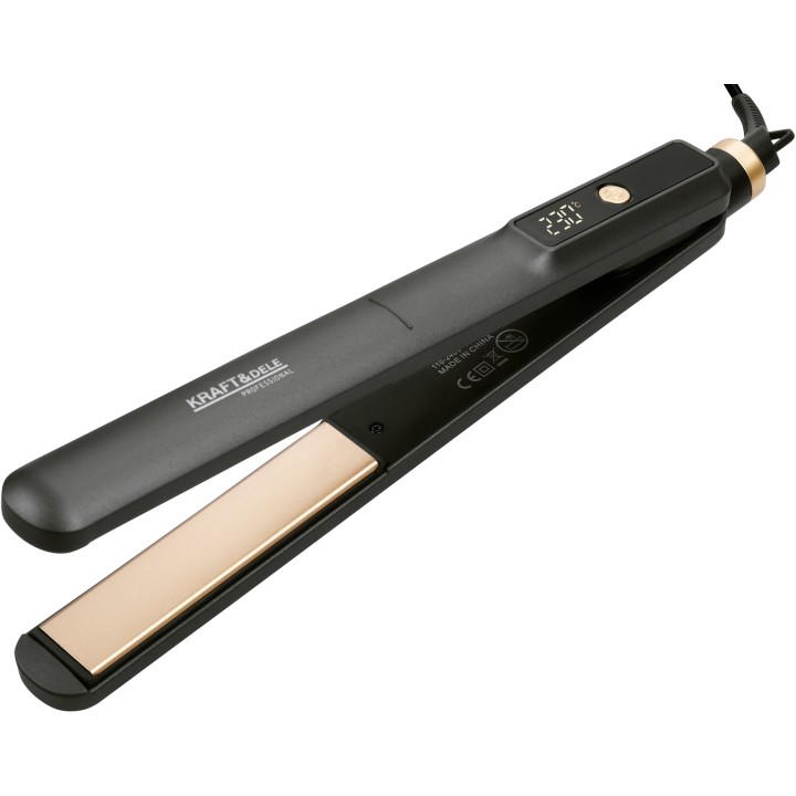 Prostownica do włosów z regulacją i wyświetlaczem 60W 150-230st